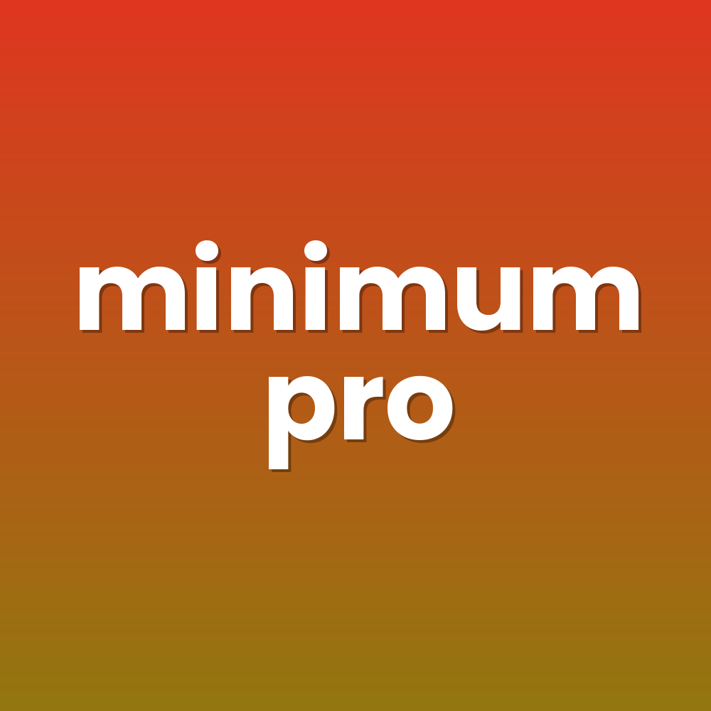 minimum pro