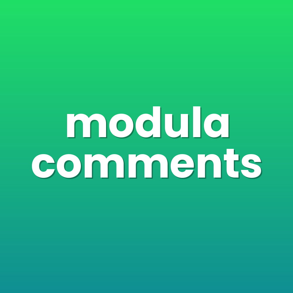 modula comments