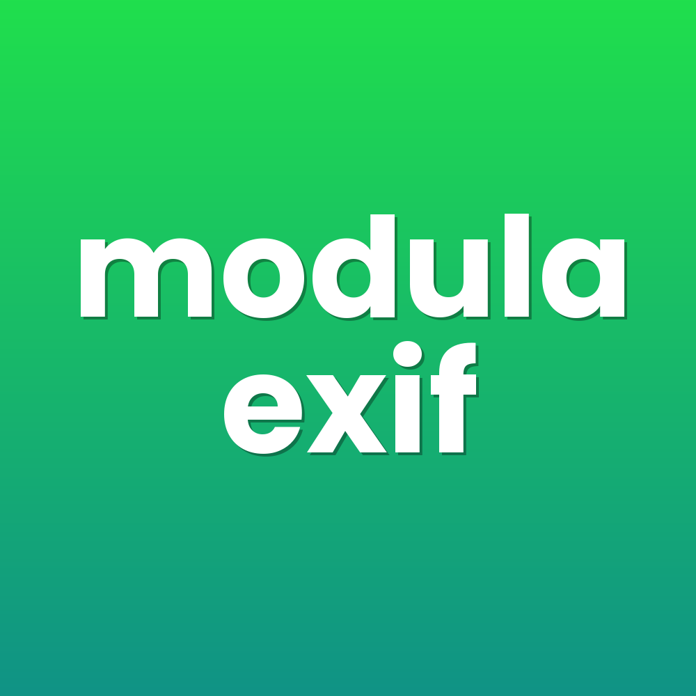 modula exif