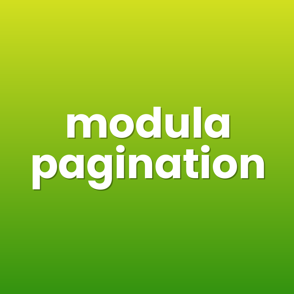 modula pagination
