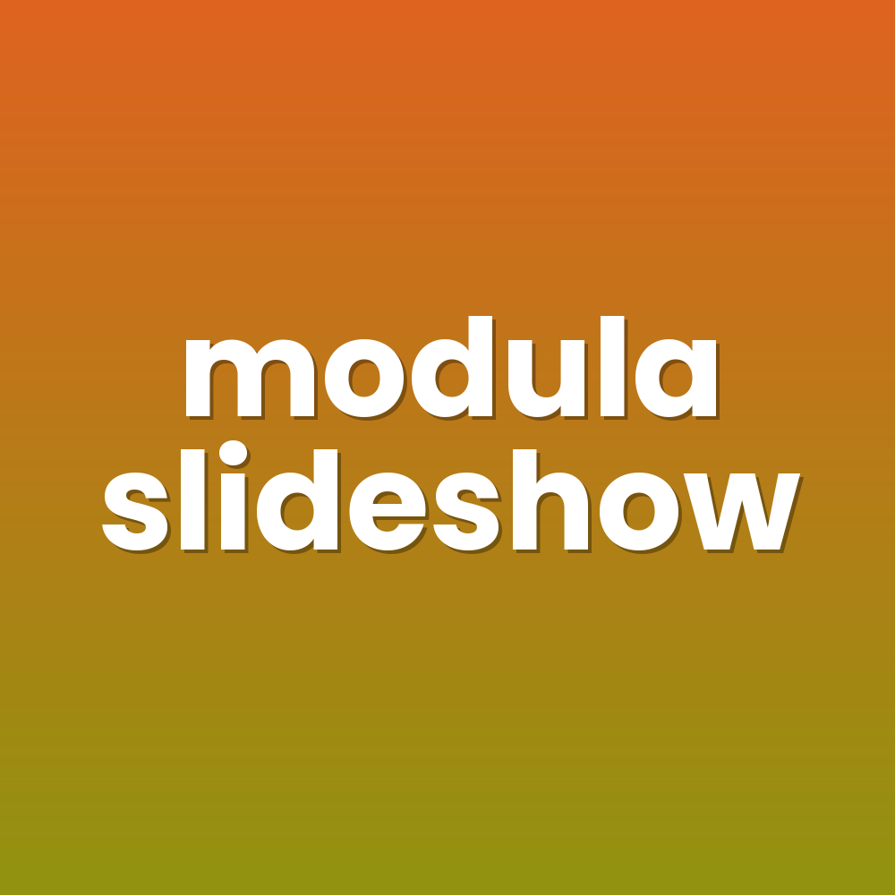 modula slideshow