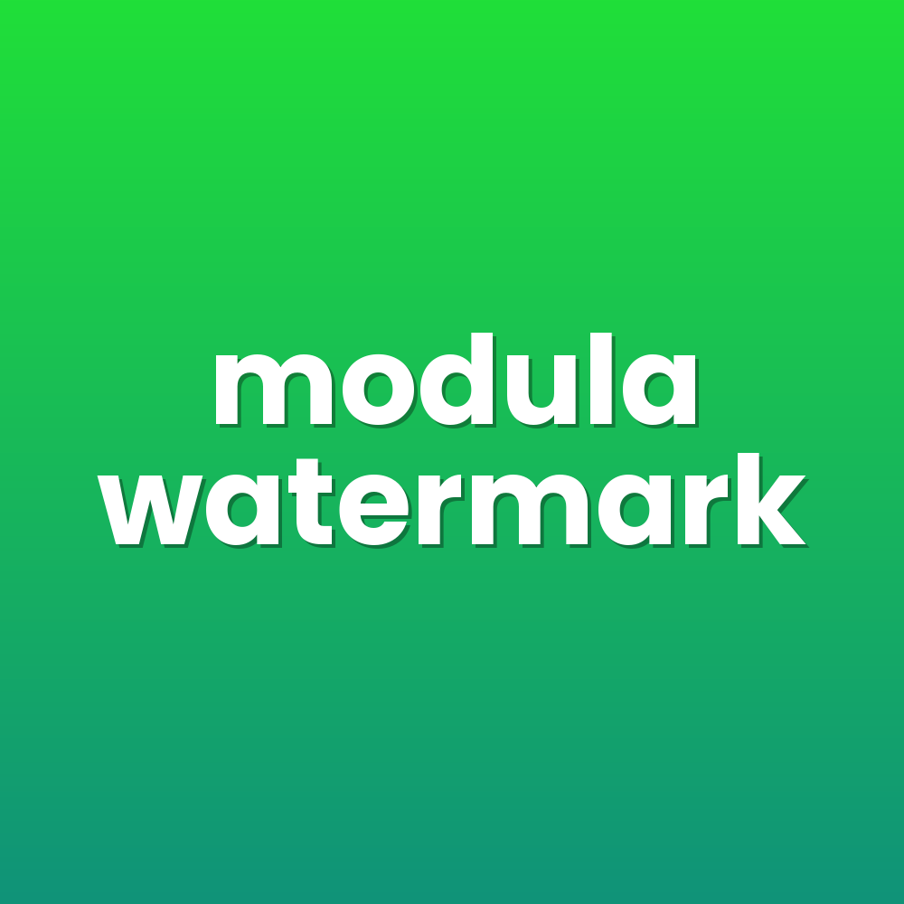 modula watermark