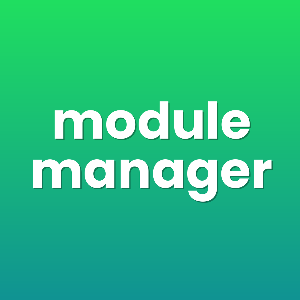 module manager