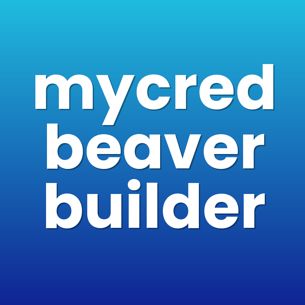 mycred beaver builder