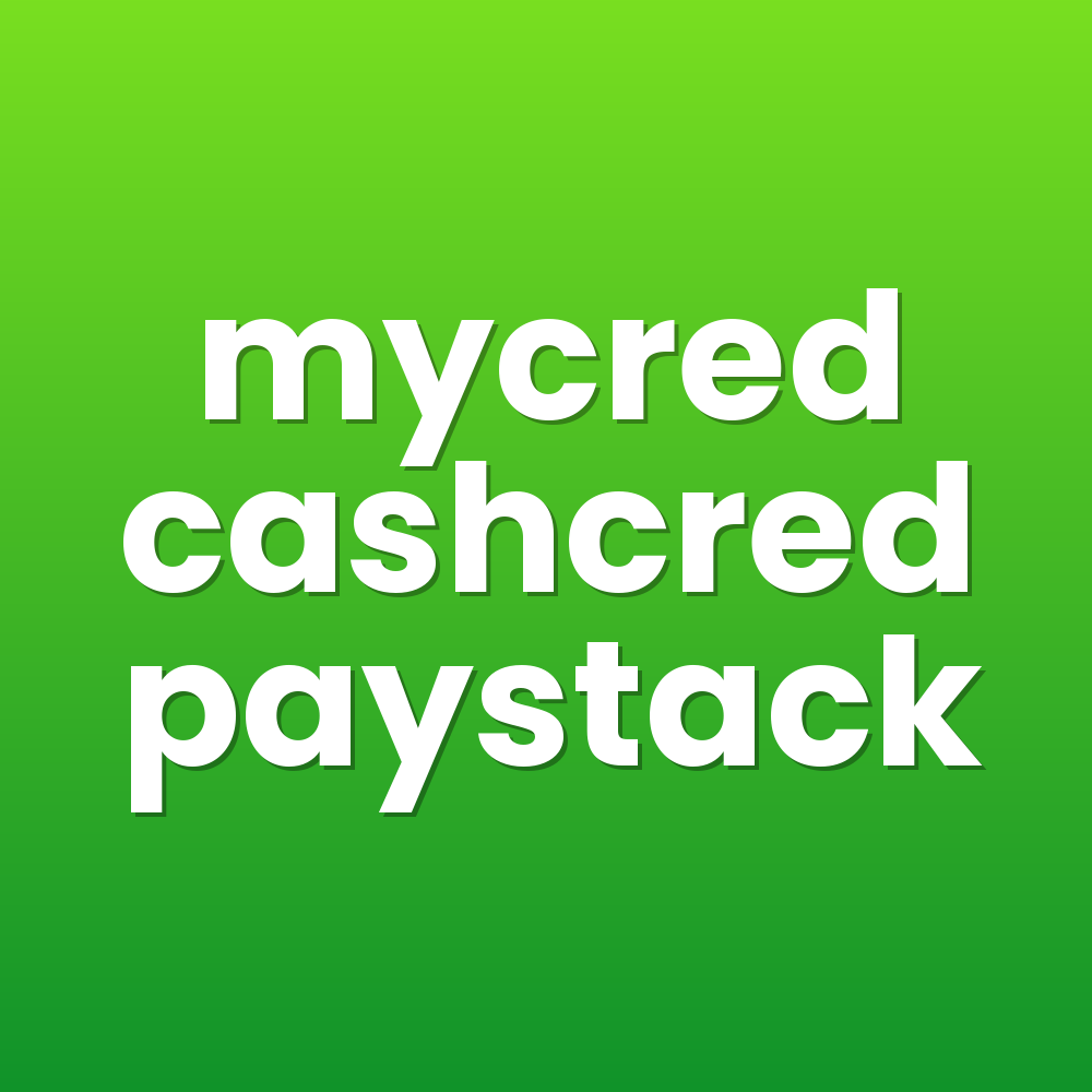 mycred cashcred paystack