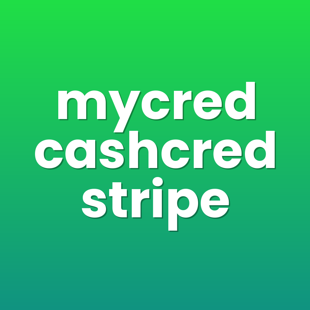 mycred cashcred stripe