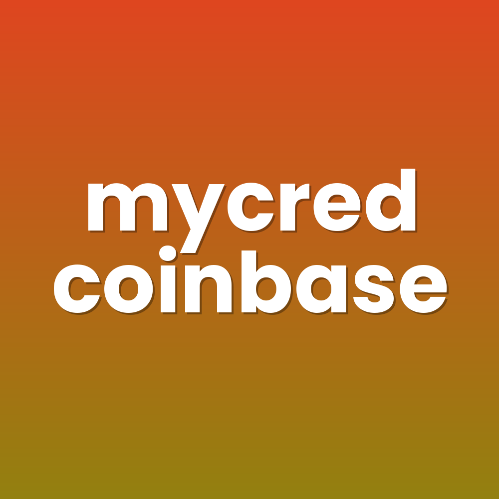 mycred coinbase