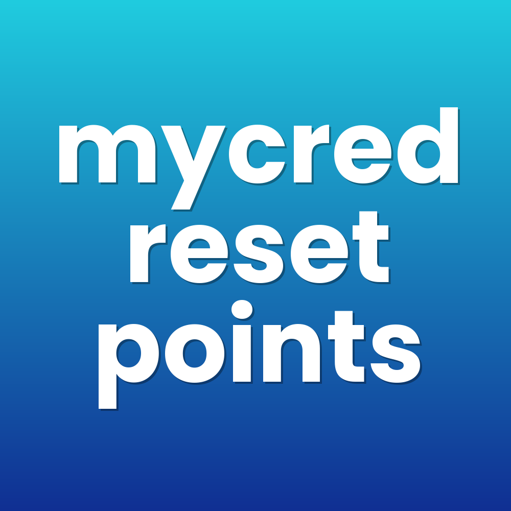 mycred reset points