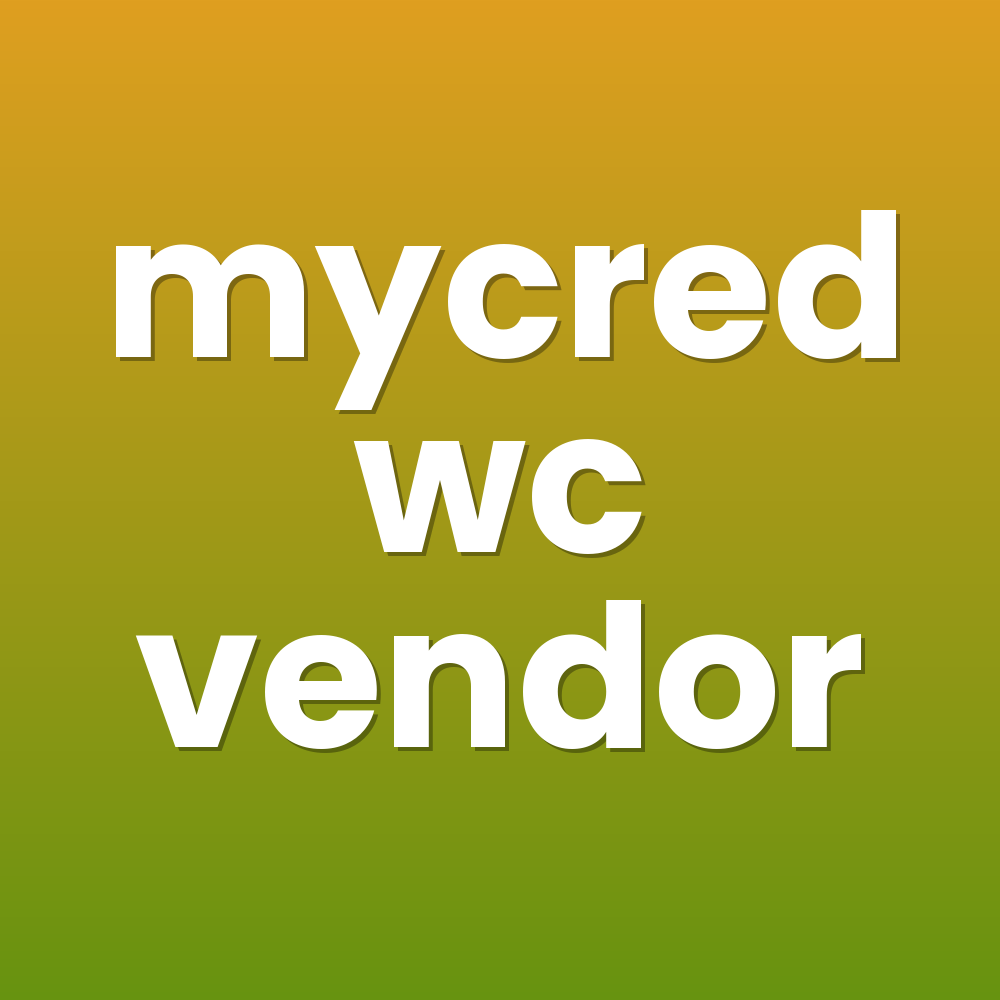 mycred wc vendor