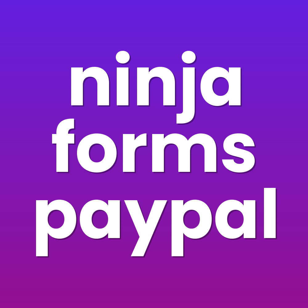 ninja forms paypal