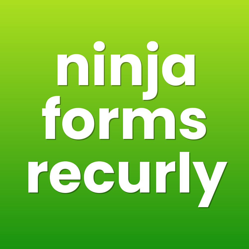 ninja forms recurly