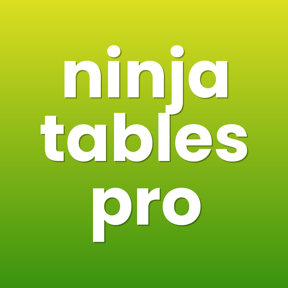 ninja tables pro