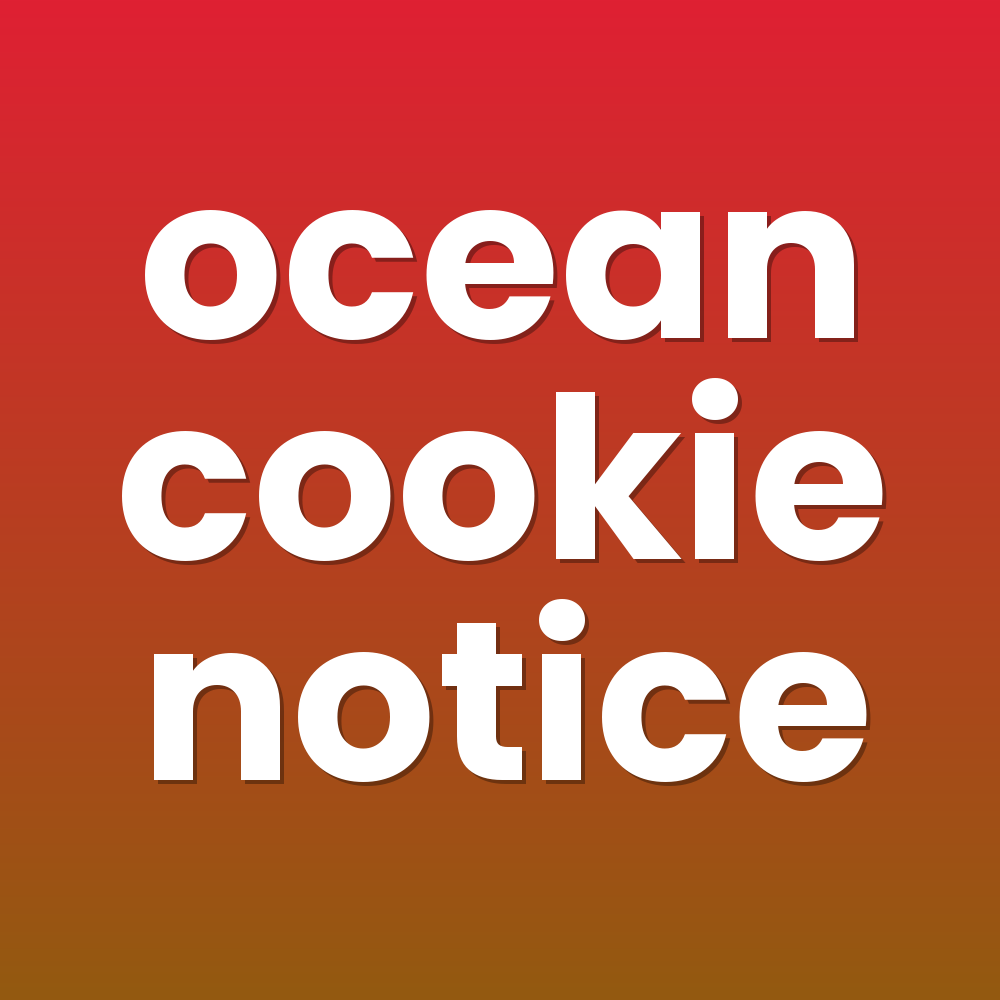 ocean cookie notice