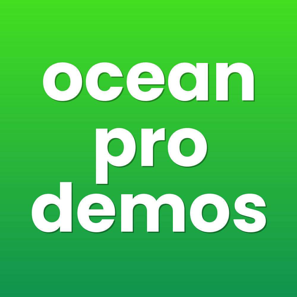 ocean pro demos