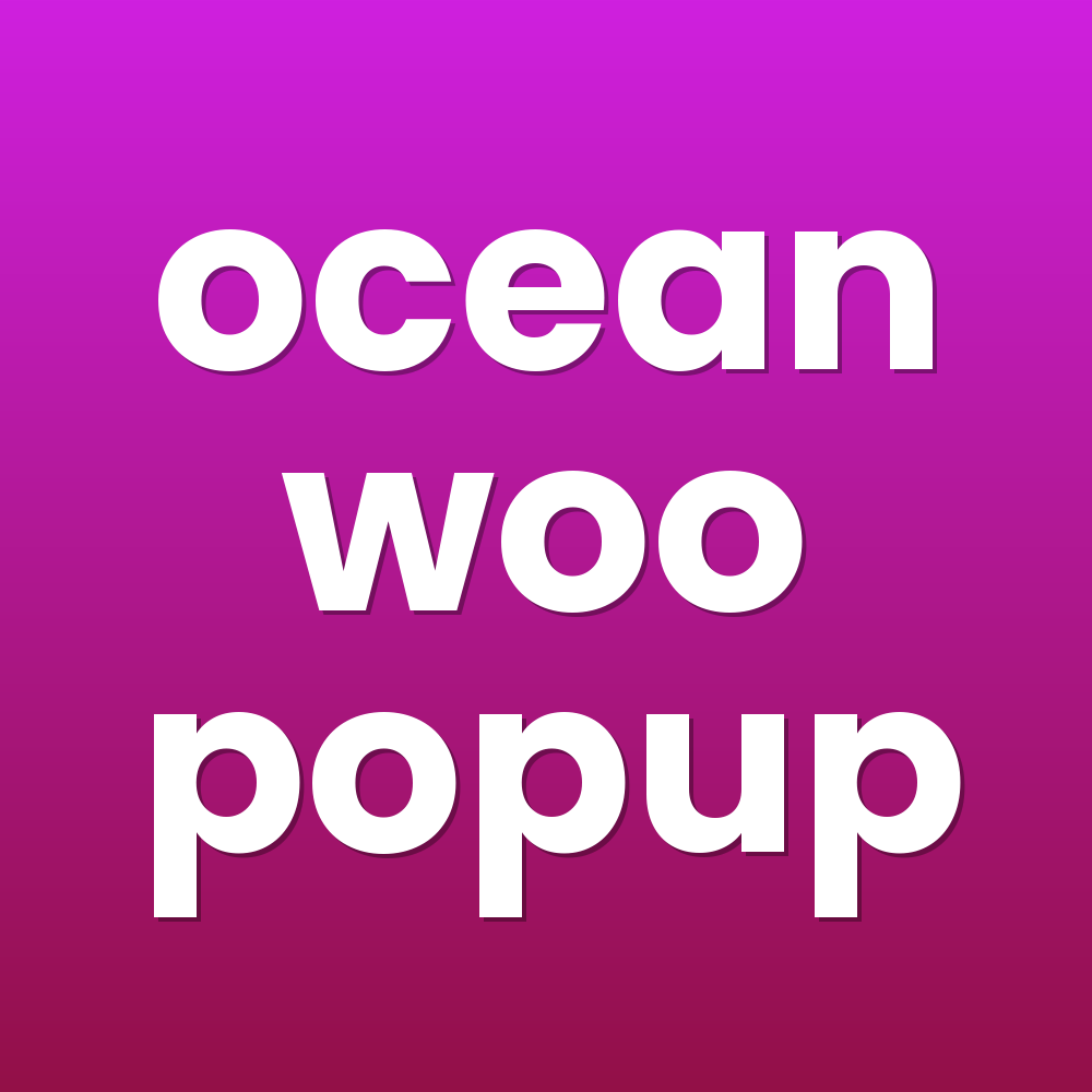 ocean woo popup