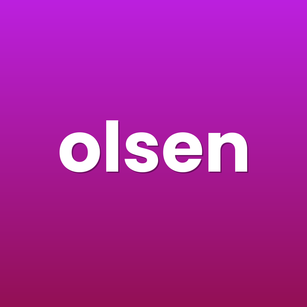 olsen