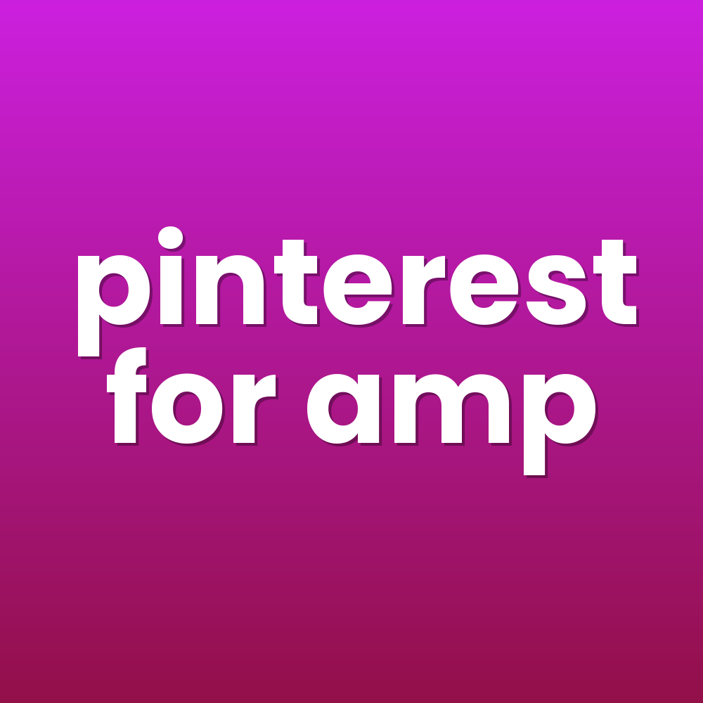 pinterest for amp