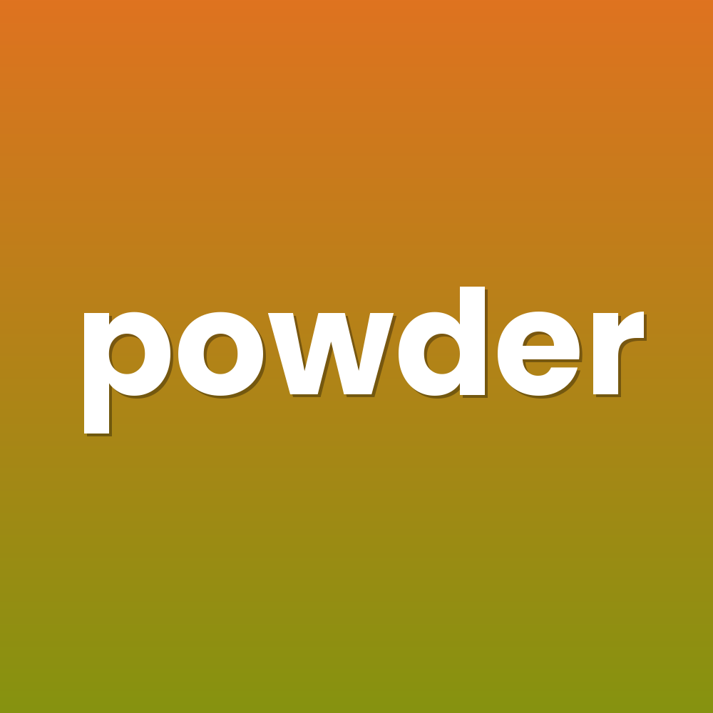 powder