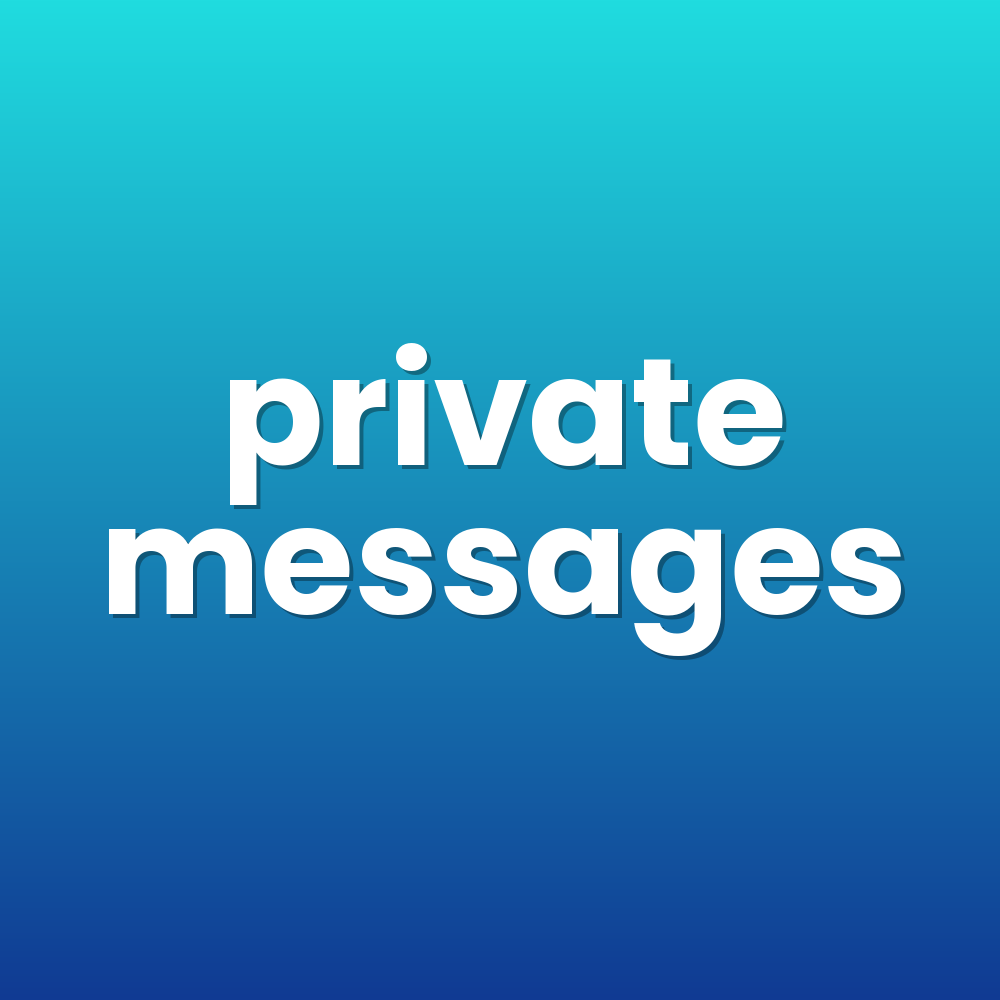 private messages