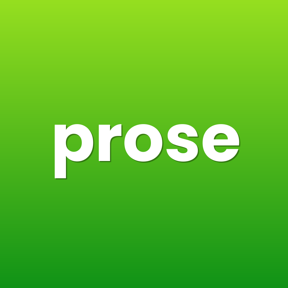 prose