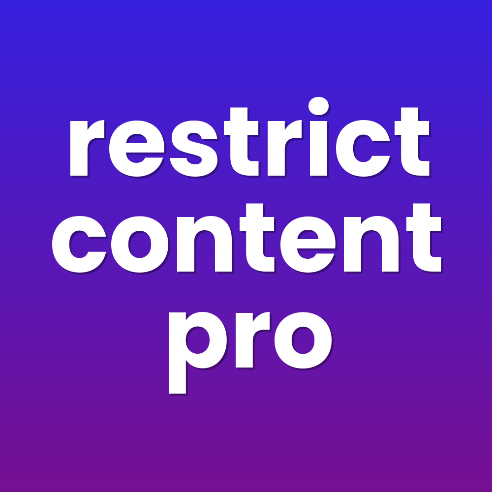 restrict content pro