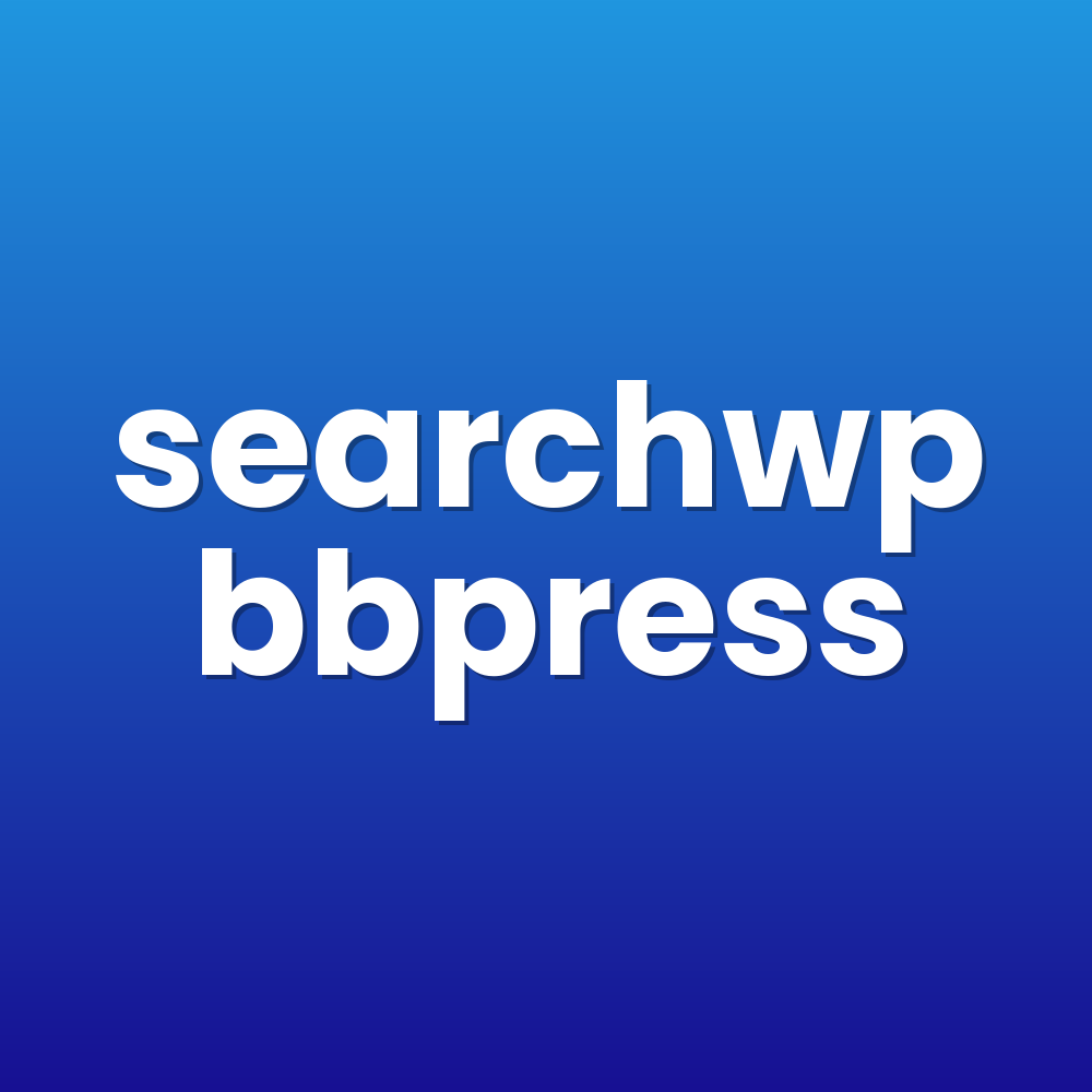 searchwp bbpress