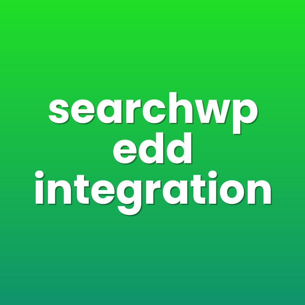 searchwp edd integration
