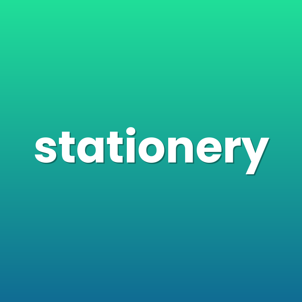 stationery