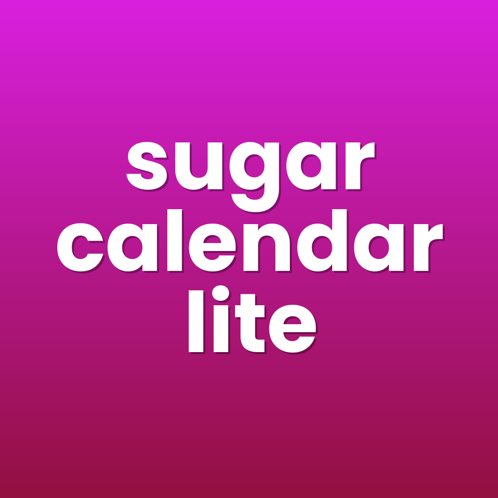 sugar calendar lite