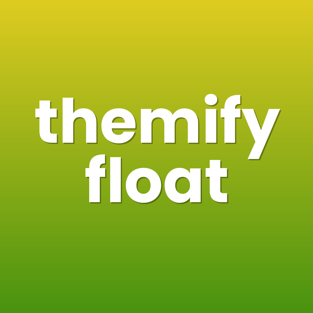themify float