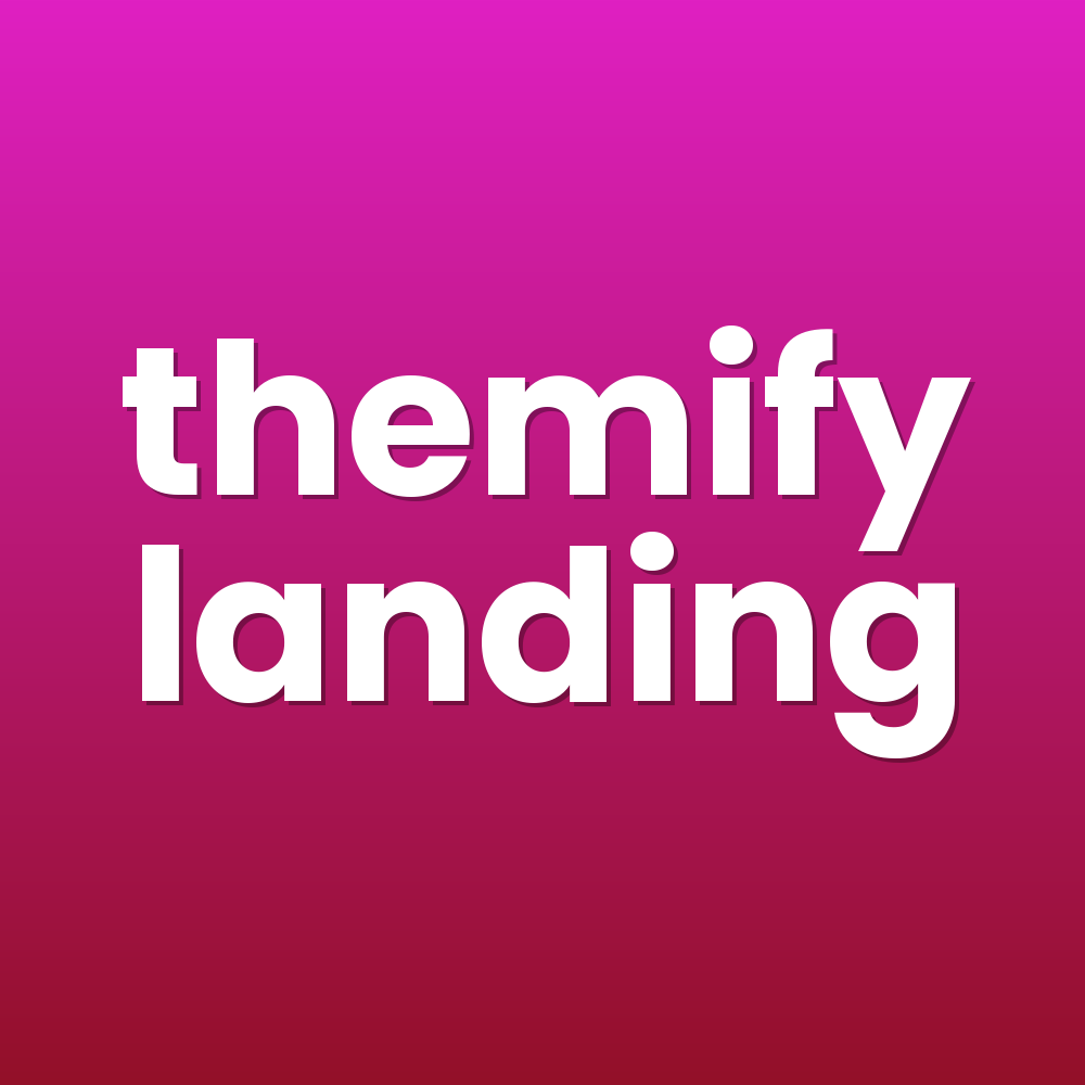 themify landing