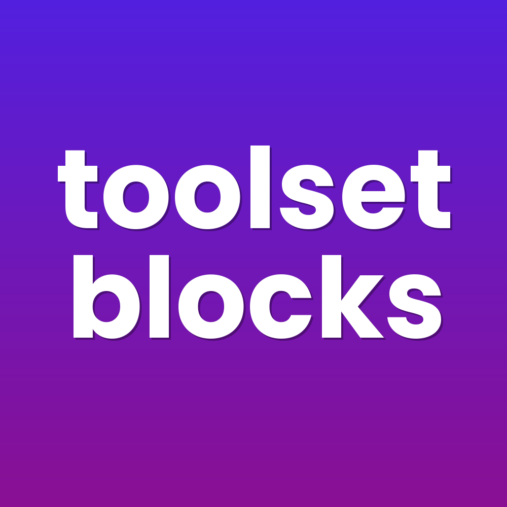 toolset blocks
