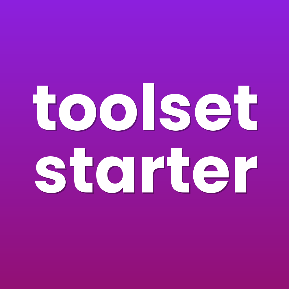 toolset starter