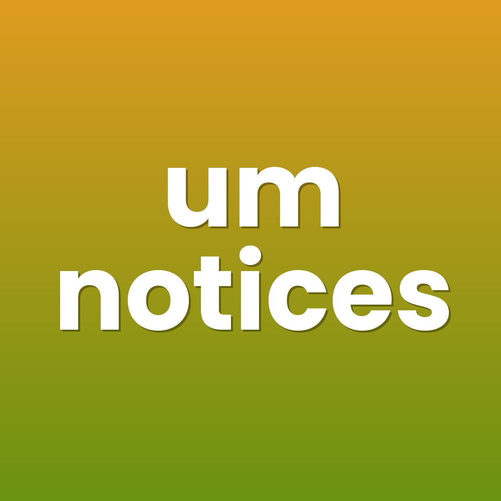 um notices