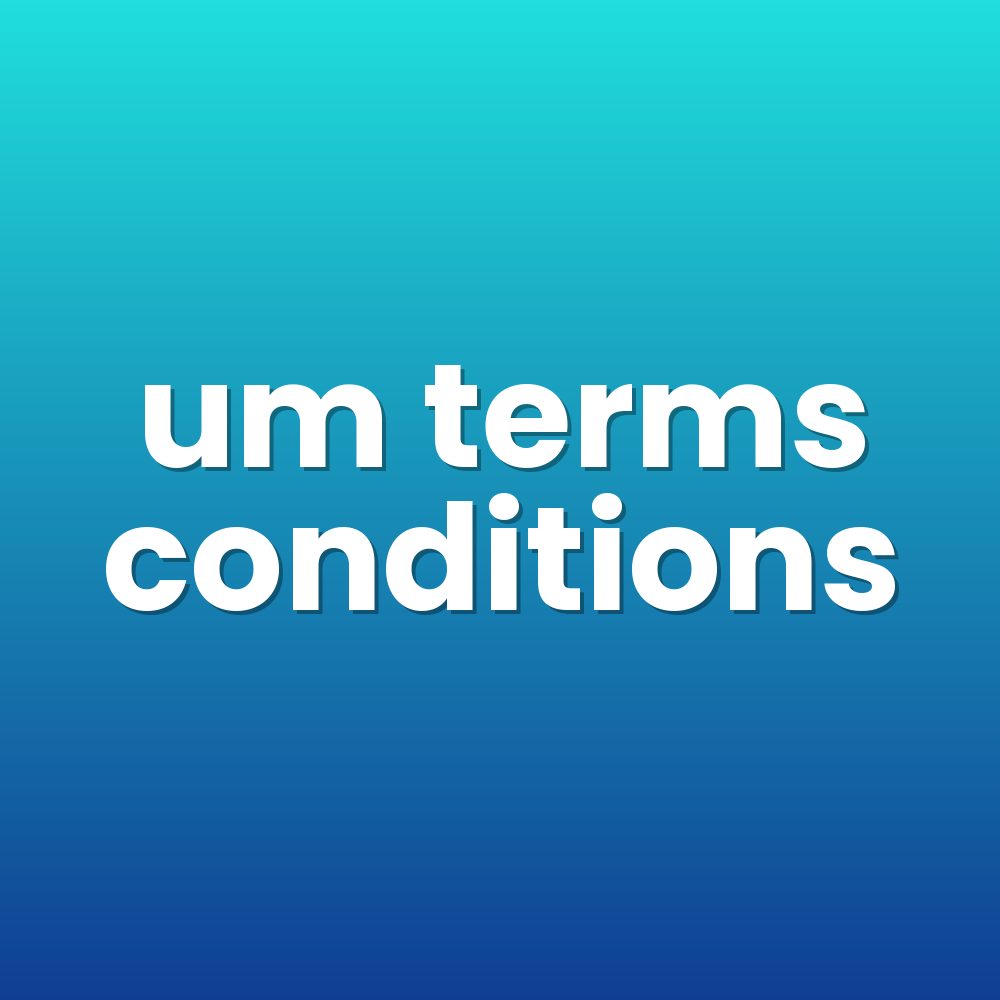 um terms conditions