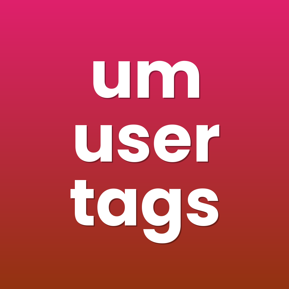 um user tags