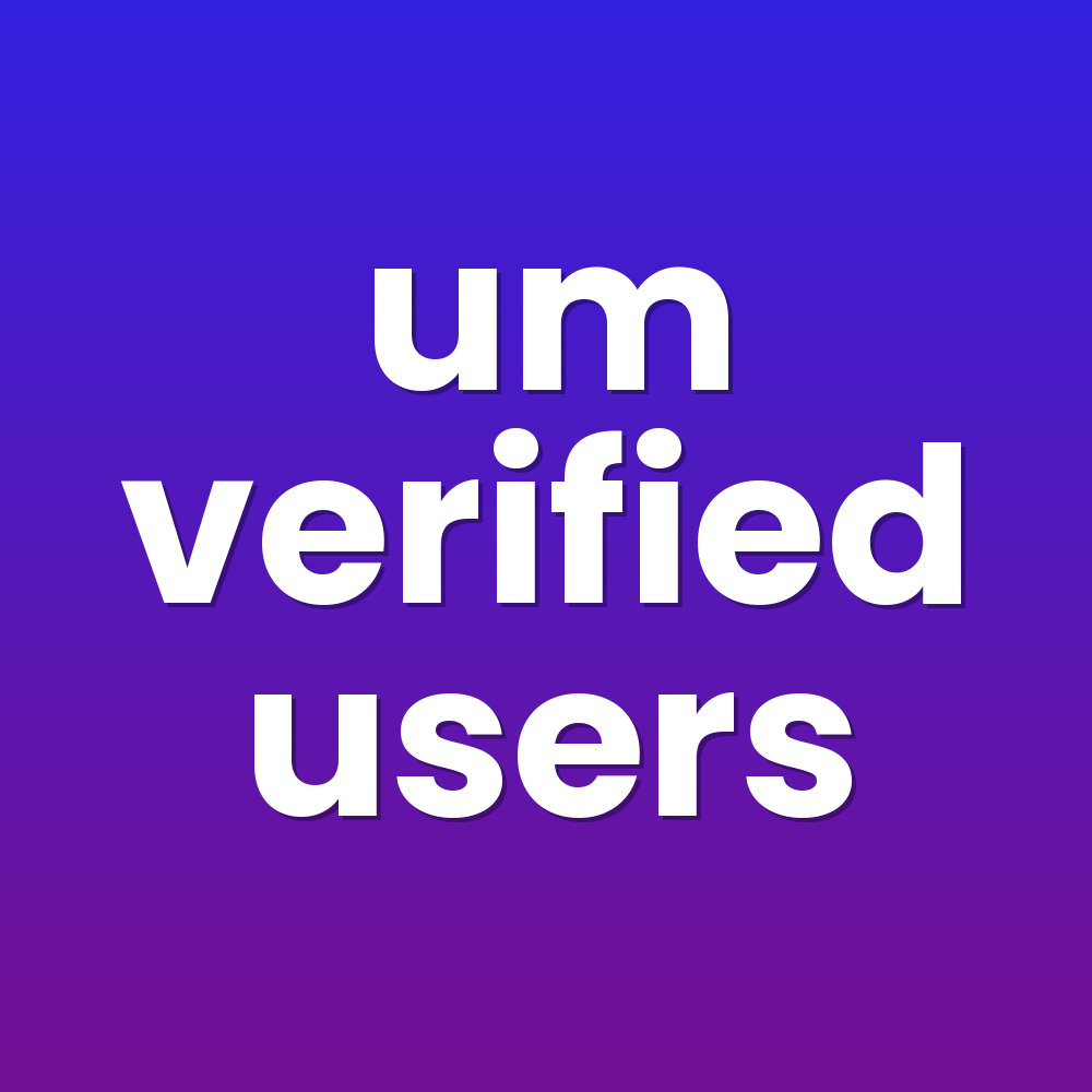 um verified users