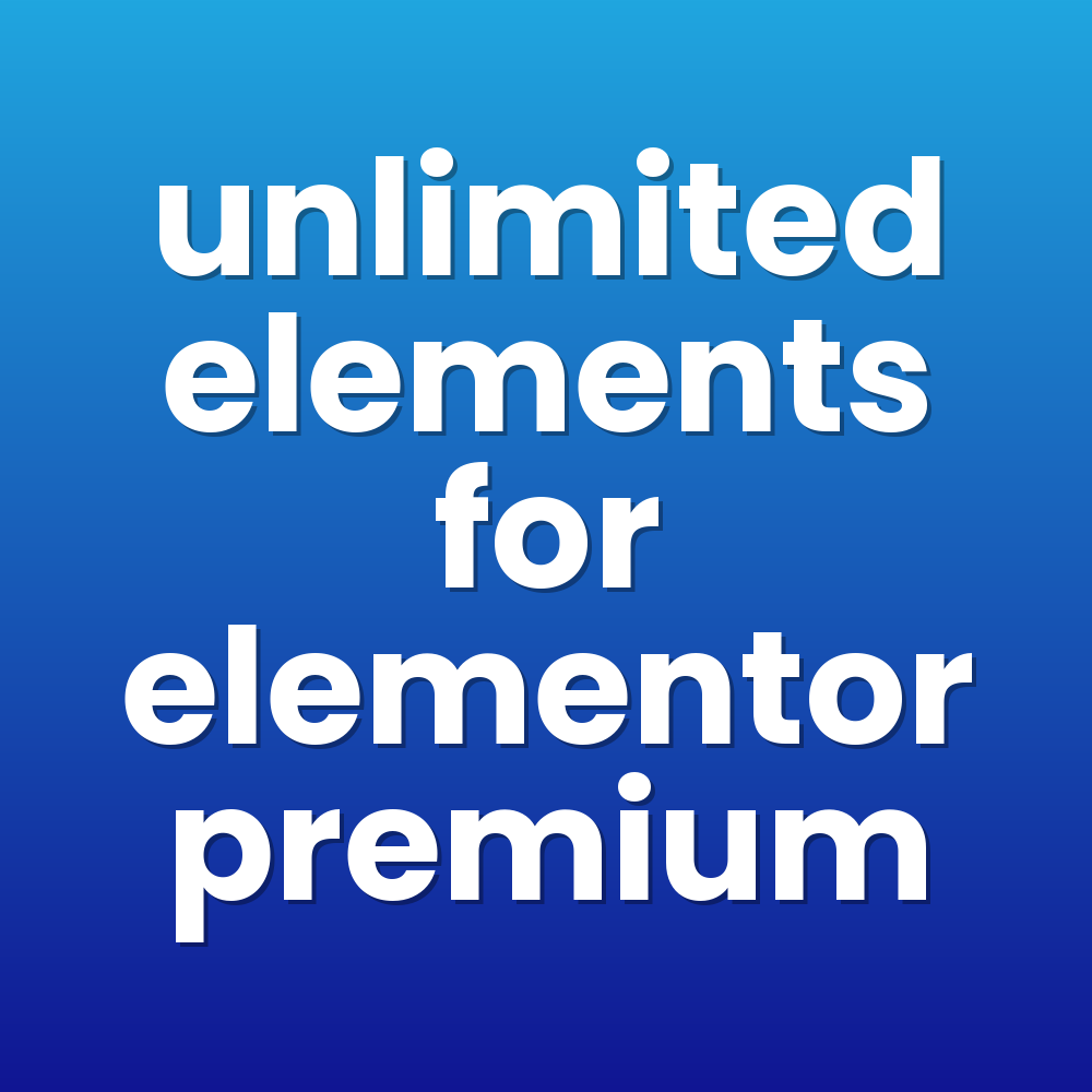 unlimited elements for elementor premium