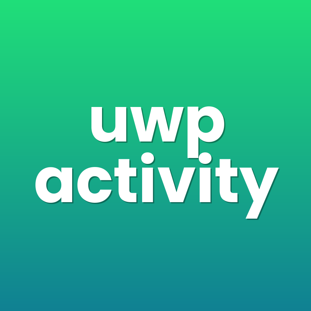 uwp activity