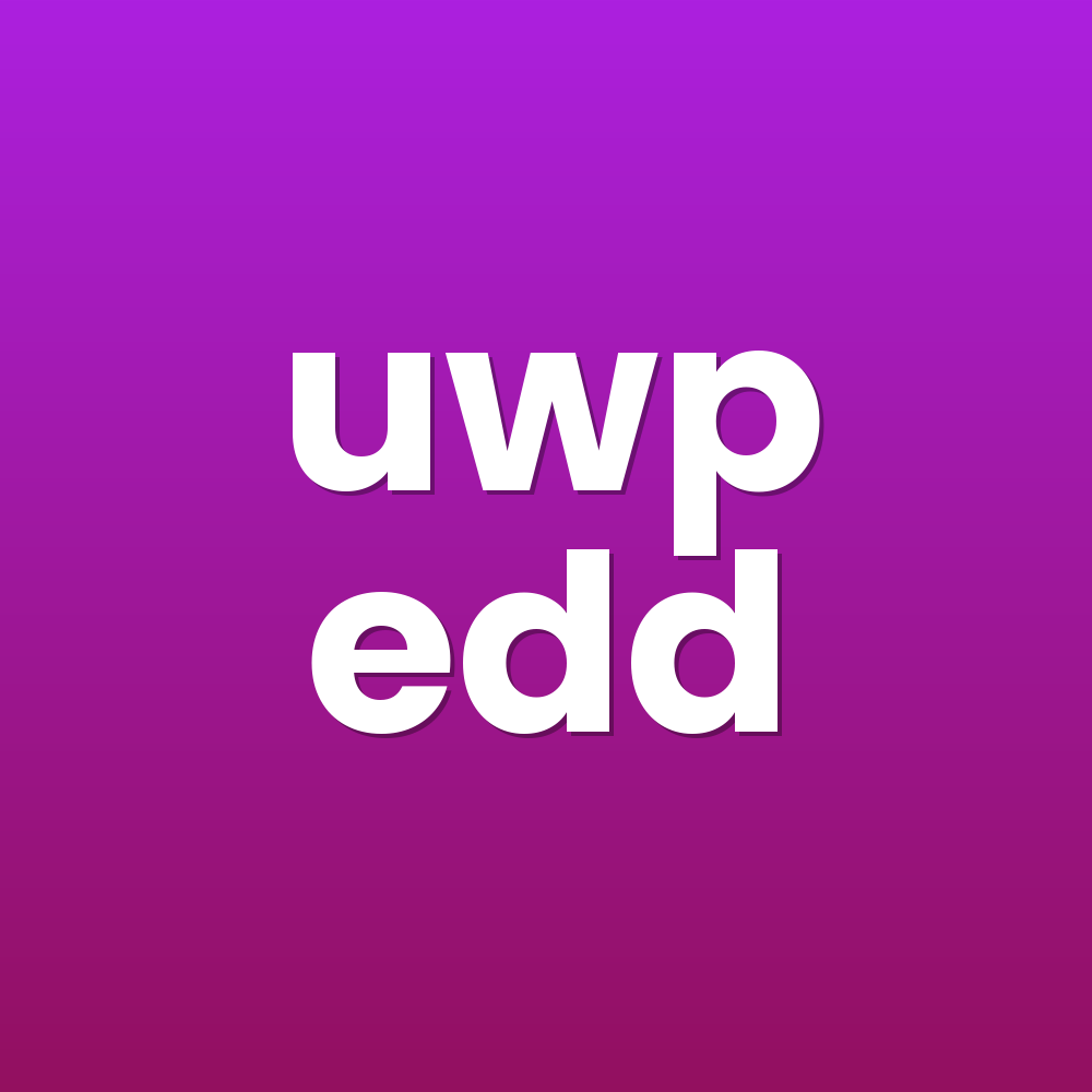 uwp edd