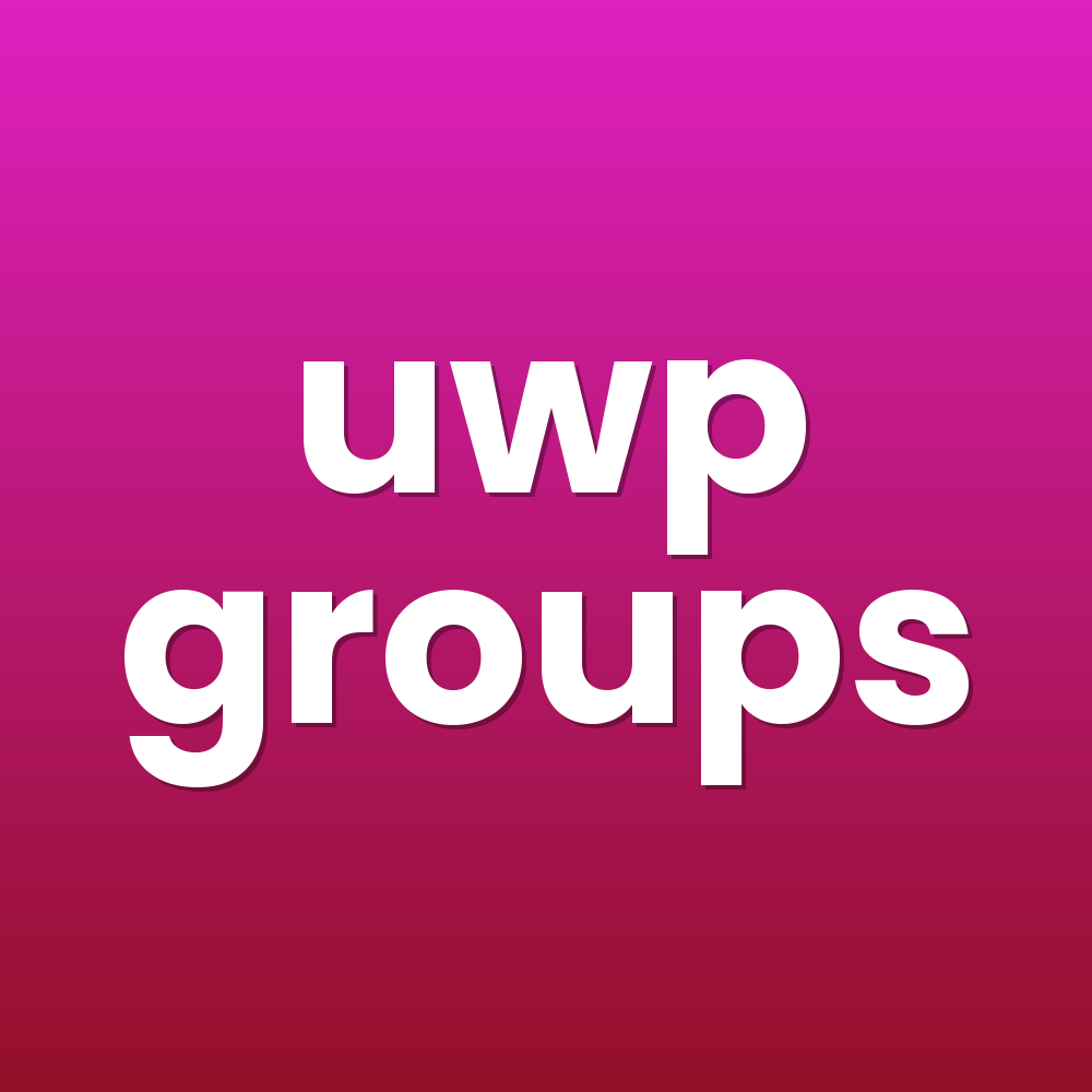 uwp groups