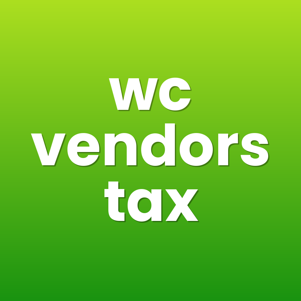 wc vendors tax