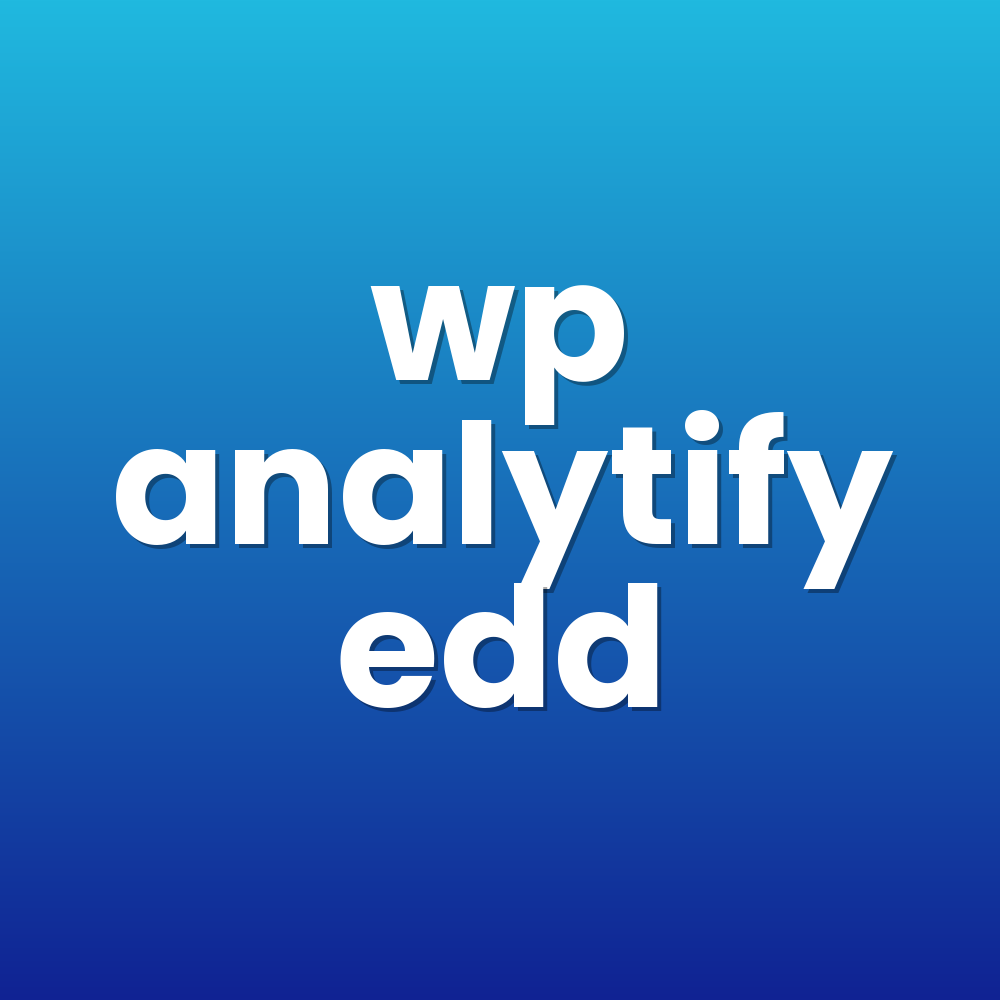 wp analytify edd