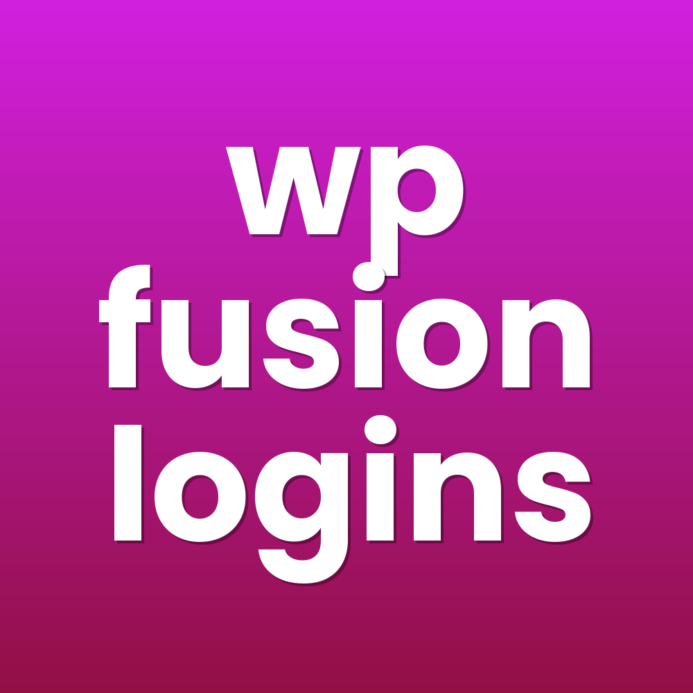 wp fusion logins