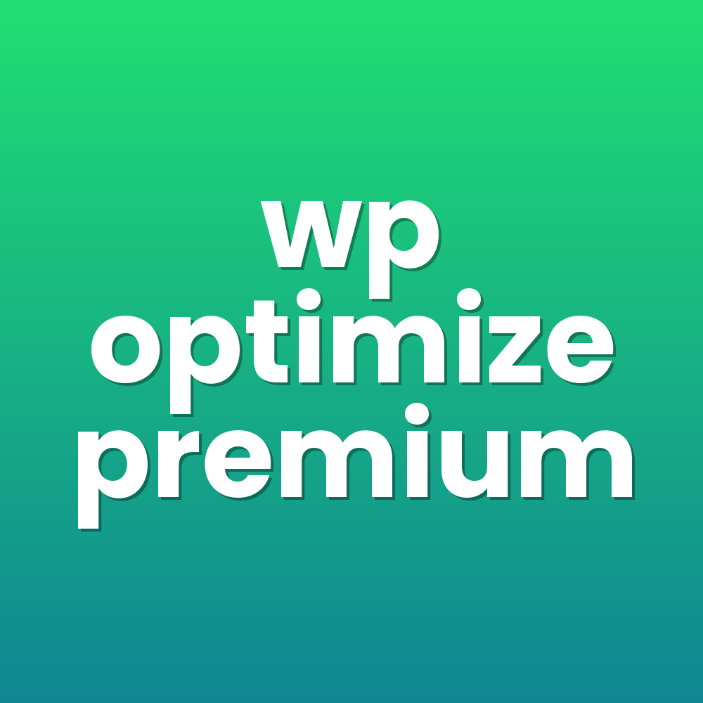 wp optimize premium