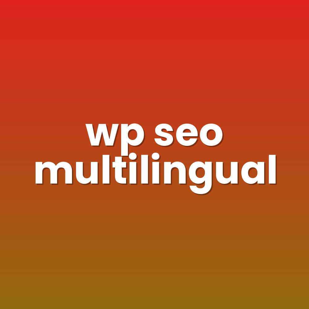 wp seo multilingual
