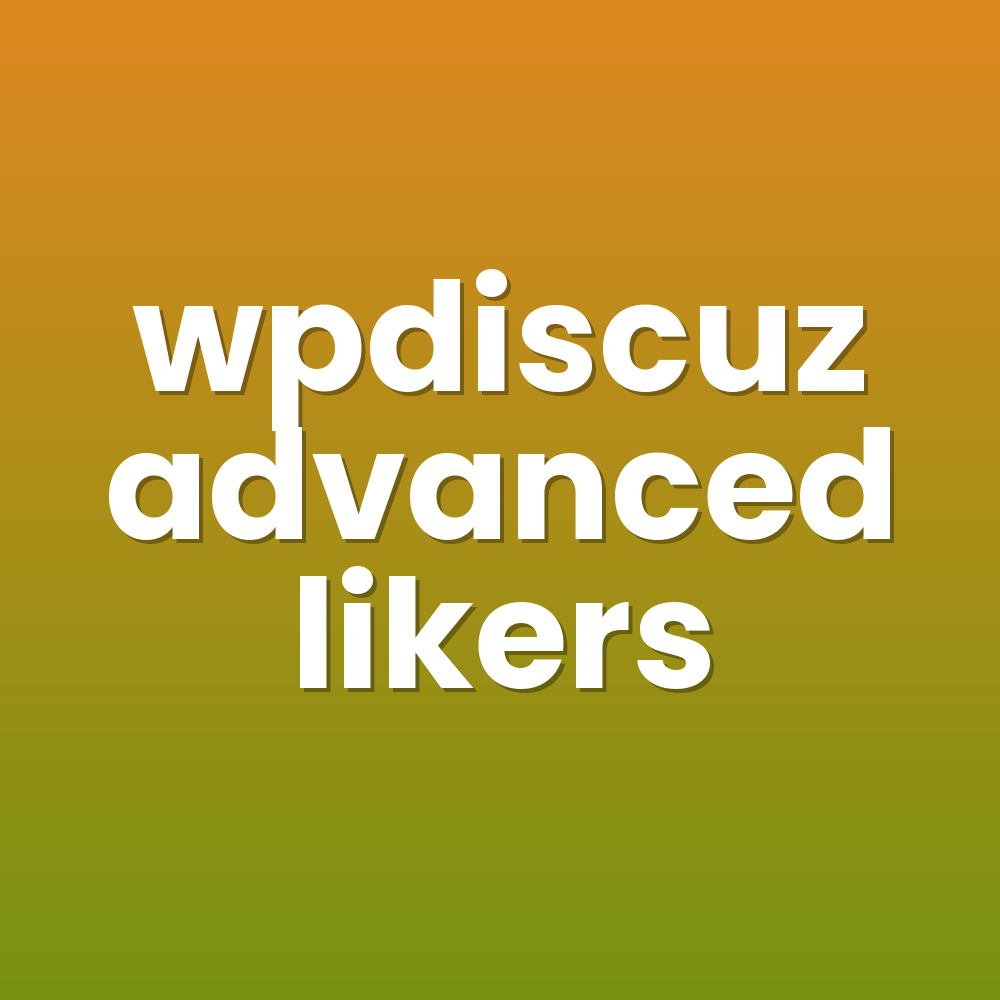 wpdiscuz advanced likers