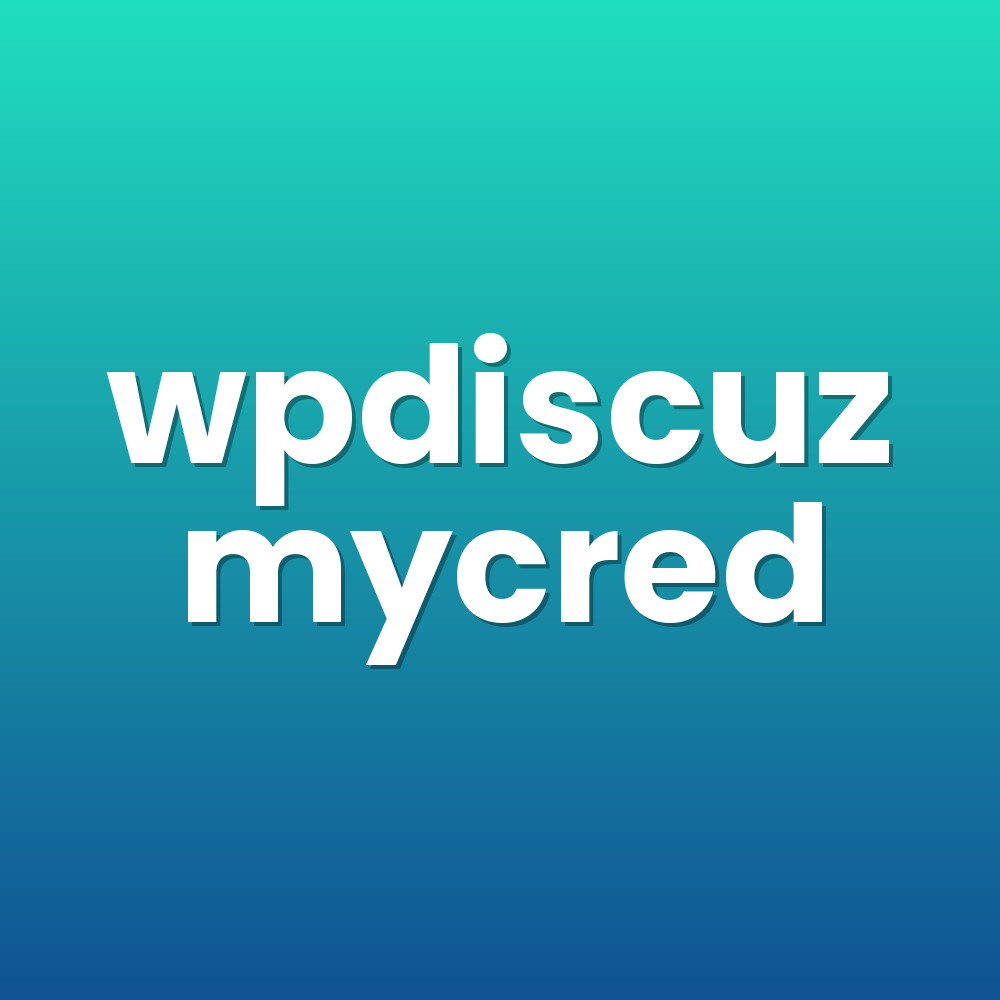 wpdiscuz mycred