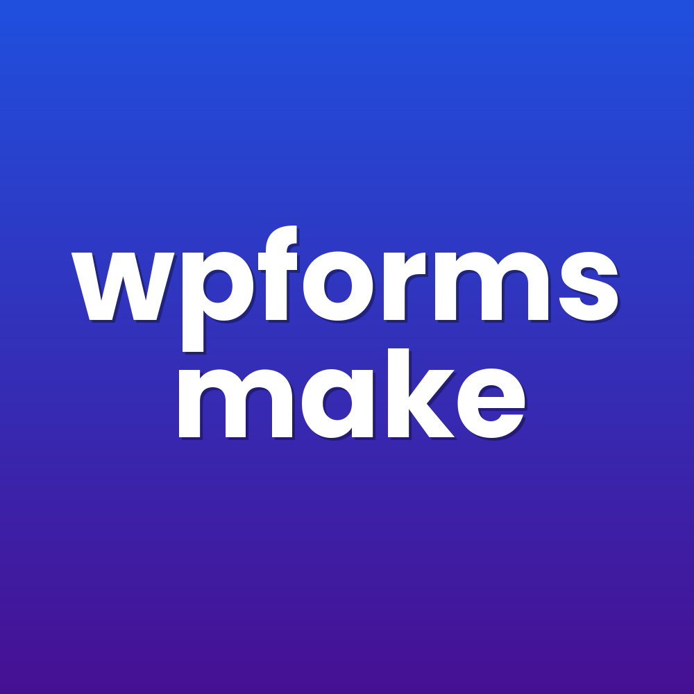 wpforms make