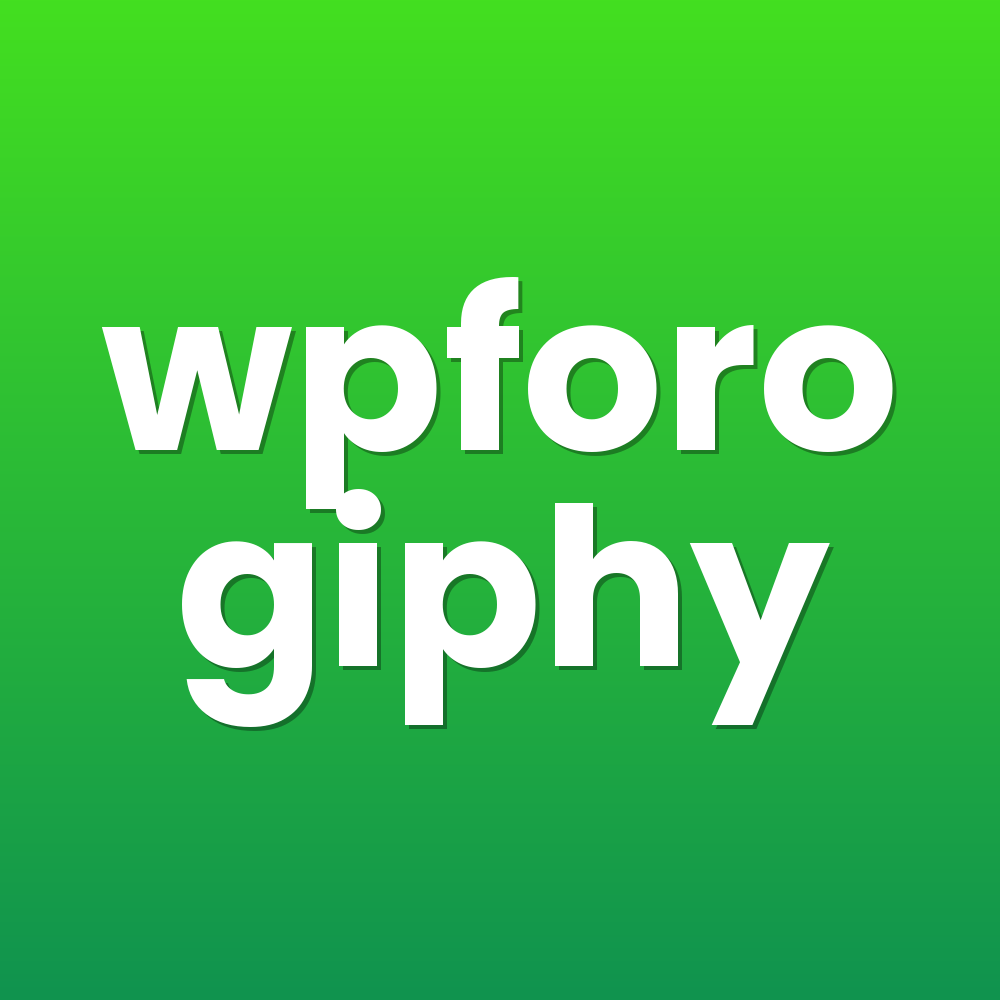 wpforo giphy